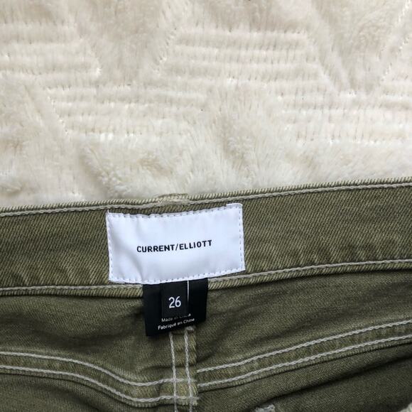 Current/Elliott Stiletto Skinny in Covert Green - Picture 4 of 6